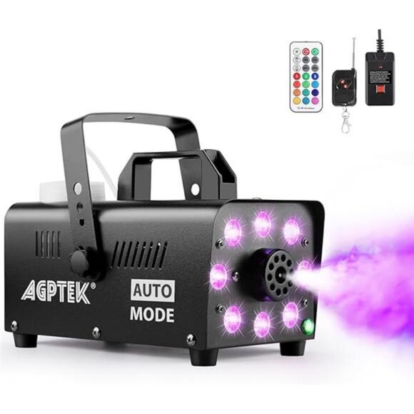 Smoke Machine, Fog Machine with 13 Colorful LED Lights Effect - Picture 7 of 7